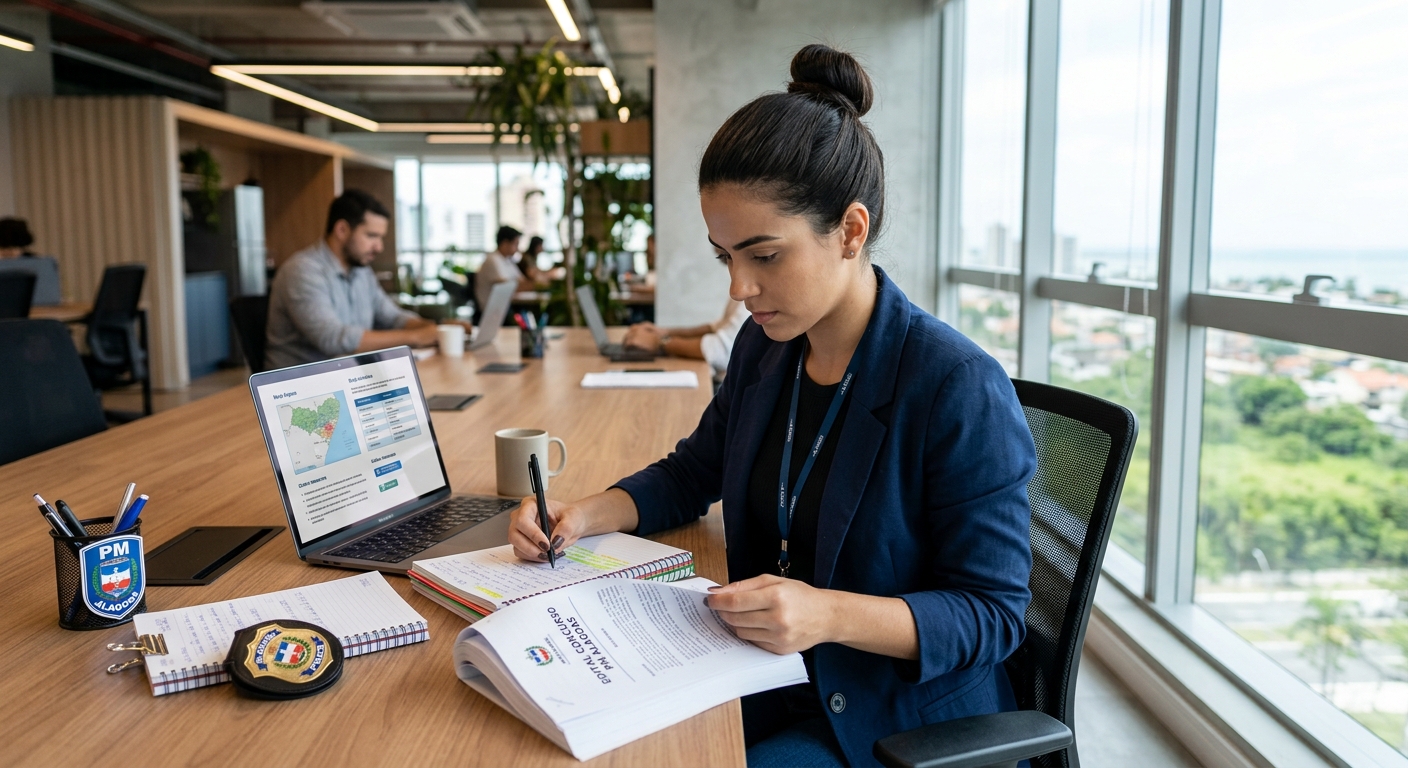 Etapas e Cronograma do Concurso PM Alagoas 2024