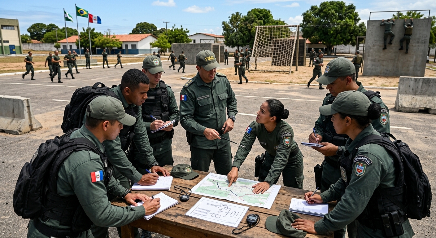 Conteúdo Programático e Preparação para Concurso PM Alagoas